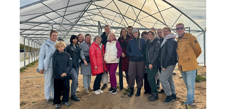 Участники программы «Школа фермера» посетили КФХ Веры Котовой | Грани Герани!