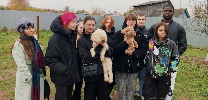 Наши студенты на выездном занятии по введению в профессиональную деятельность!