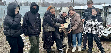  Студенты-кинологи и волонтёры ВГАУ побывали в приюте «ЗОО 37»!