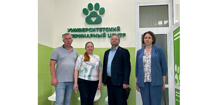 Университетский ветеринарный центр ВГАУ с рабочим визитом посетила делегация Нижегородский ГАТУ!