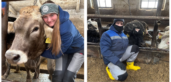 Зимняя стажировка в СПК «Рассвет»!