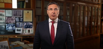 Поздравление главы Минобрнауки России Валерия Фалькова с Днем Победы!