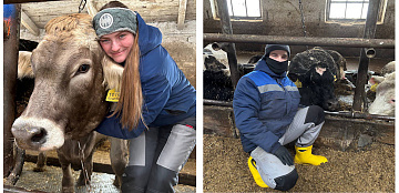 Зимняя стажировка в СПК «Рассвет»!